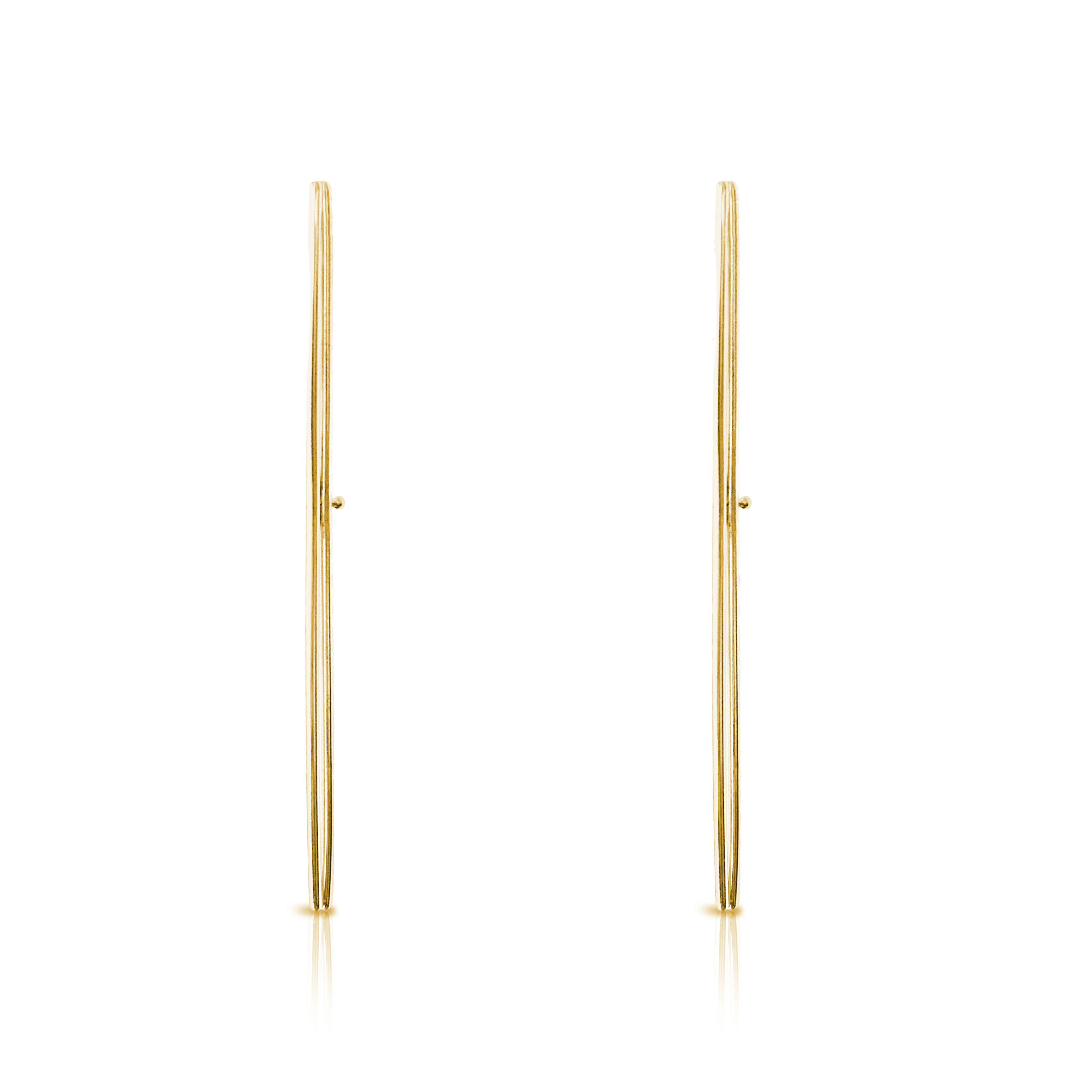 TICK TOCK GOLD EARRINGS