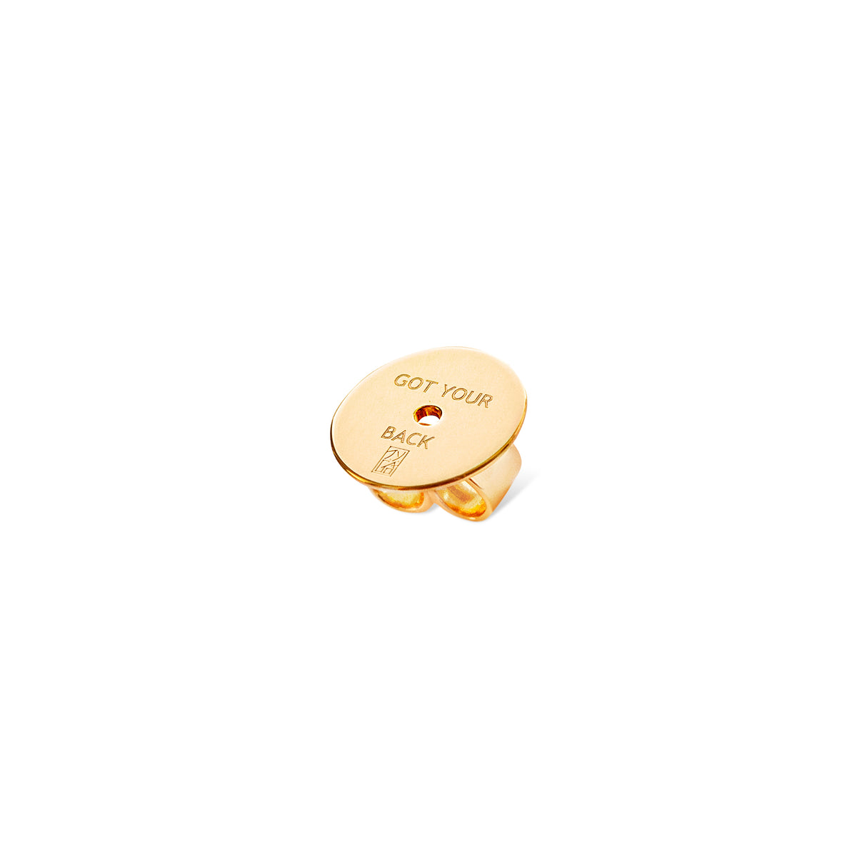 EARRING BACKS GOLD - 1 PAIR